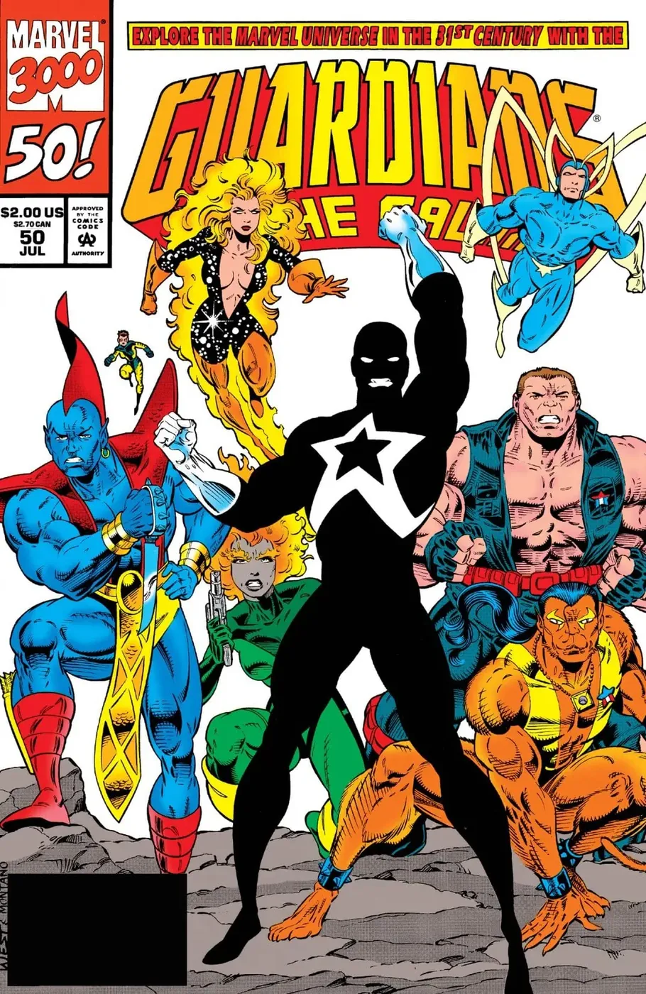 Cover of Guardians of the Galaxy #50