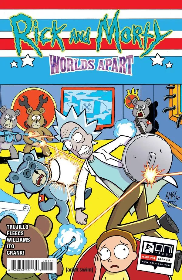 Cover of Rick and Morty: Worlds Apart #4