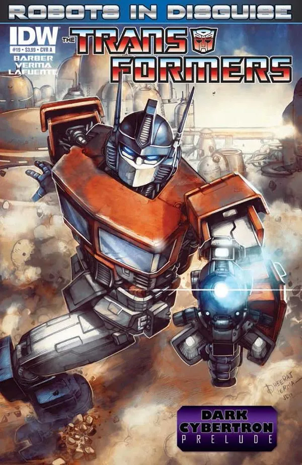 Cover of The Transformers: Robots in Disguise #19