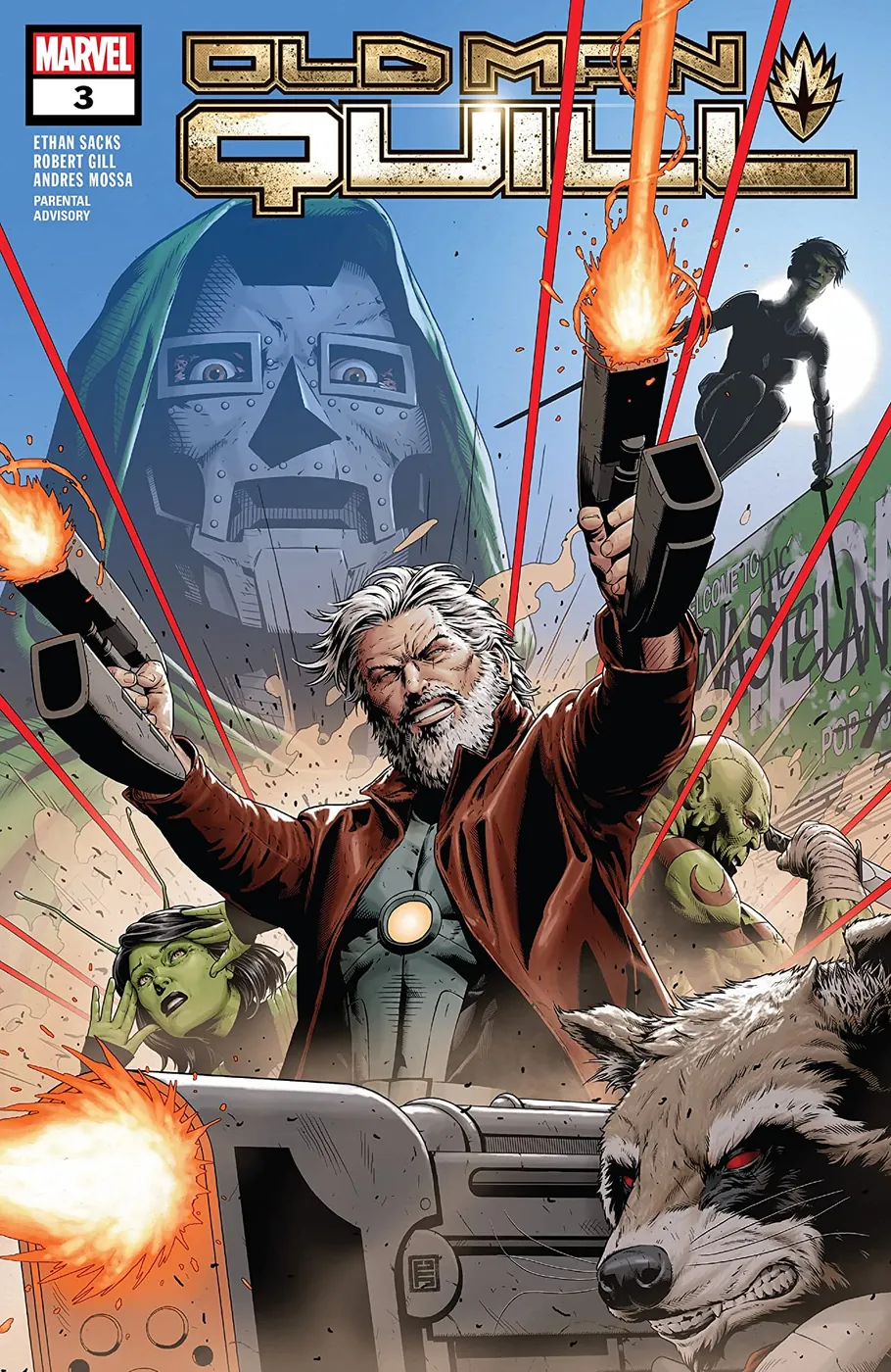 Cover of Old Man Quill #3