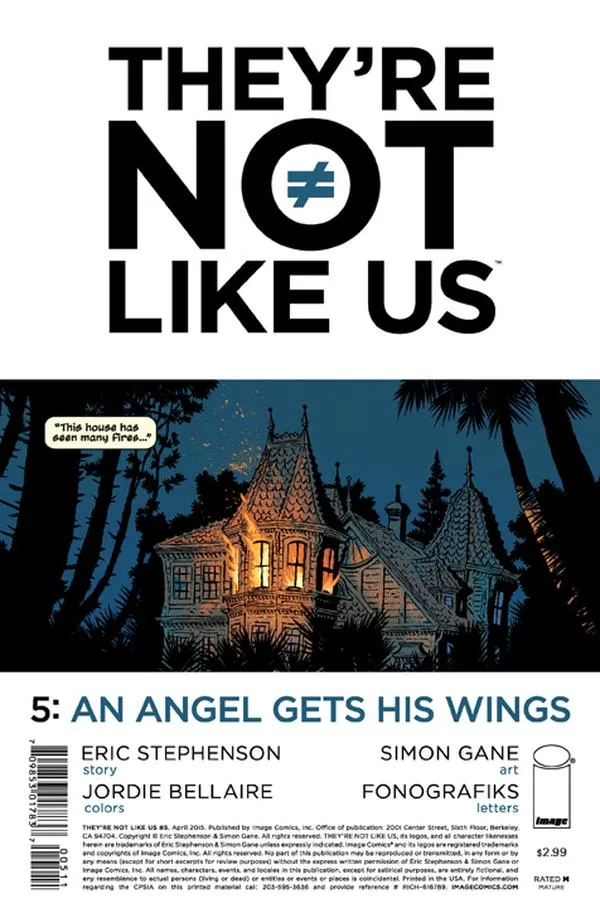Cover of They're Not Like Us #5