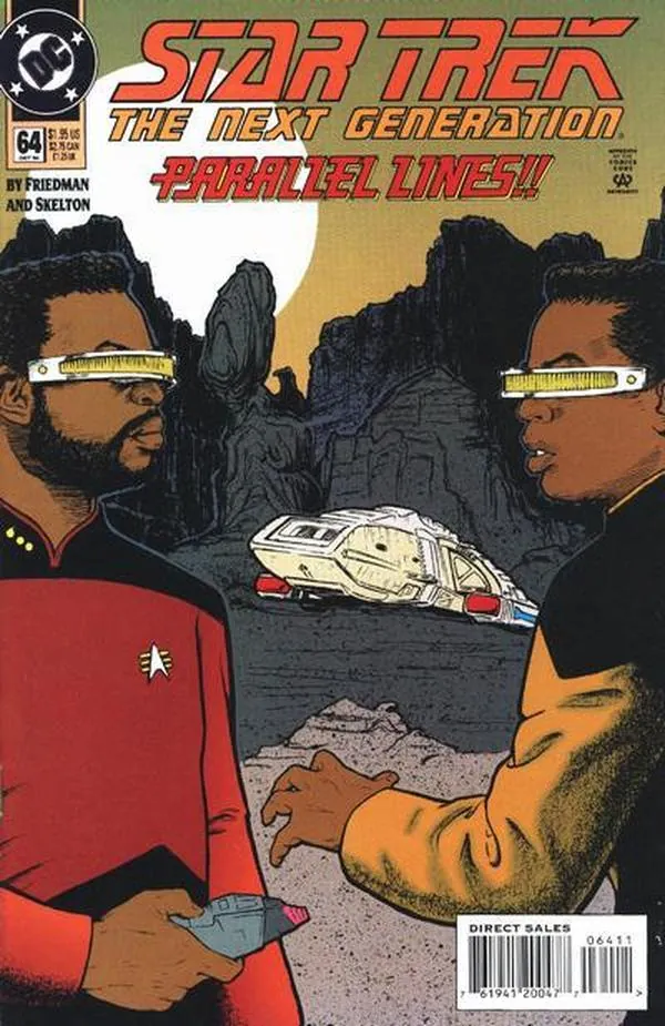 Cover of Star Trek: The Next Generation #64