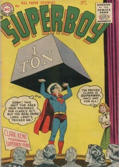 Cover of Superboy #44