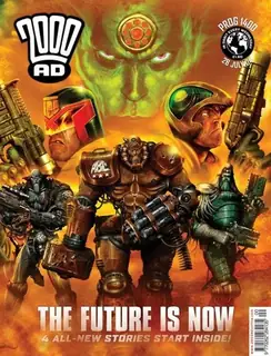Cover of 2000 AD #1400
