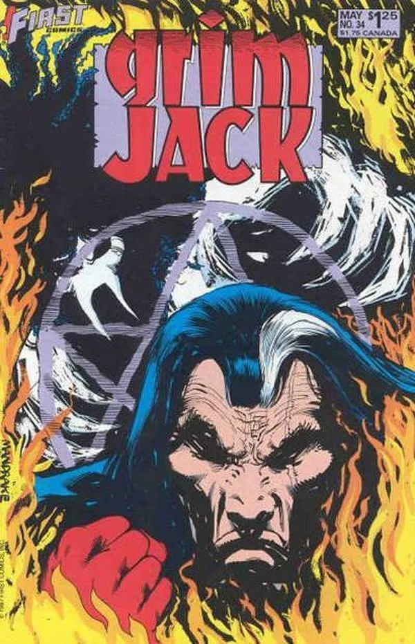 Cover of GrimJack #34