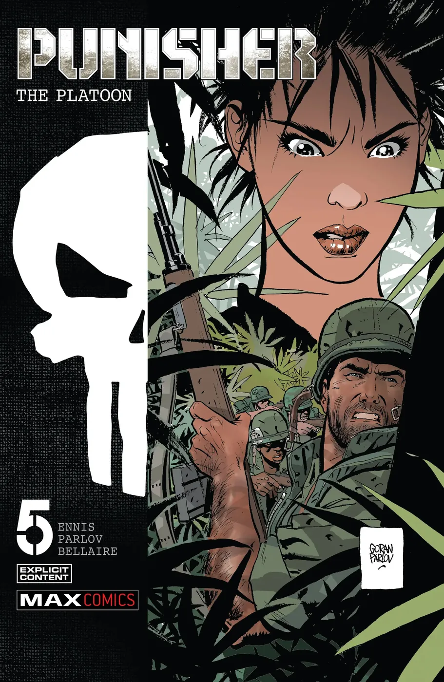 Cover of Punisher Max: The Platoon #5