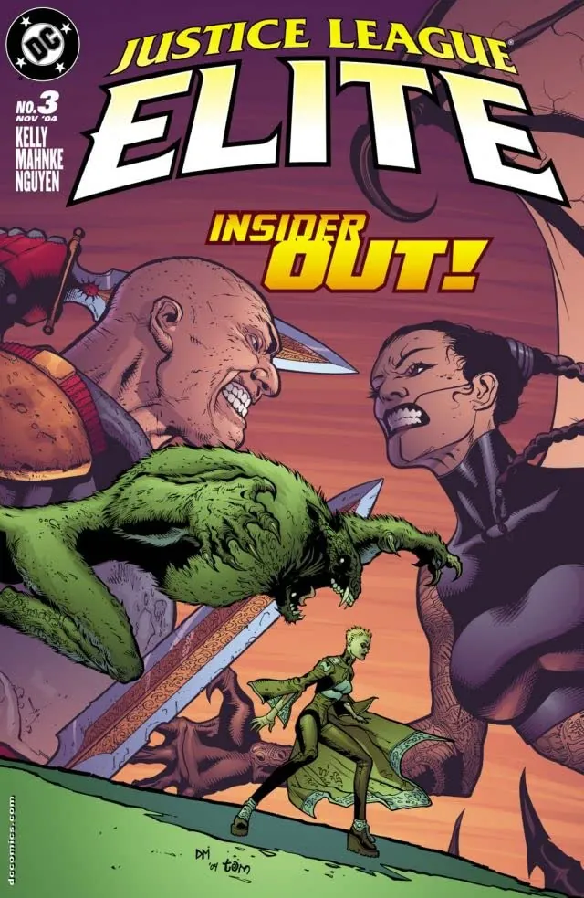 Cover of Justice League Elite #3
