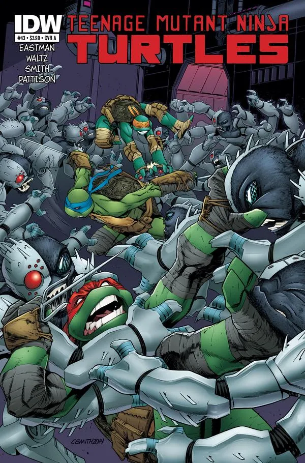 Cover of Teenage Mutant Ninja Turtles #43