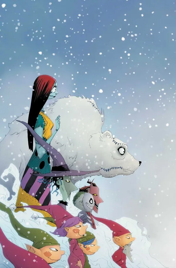 Cover of Tim Burton's the Nightmare Before Christmas: The Shiver of Christmas Town #3