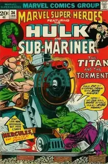 Cover of Marvel Super-Heroes #34