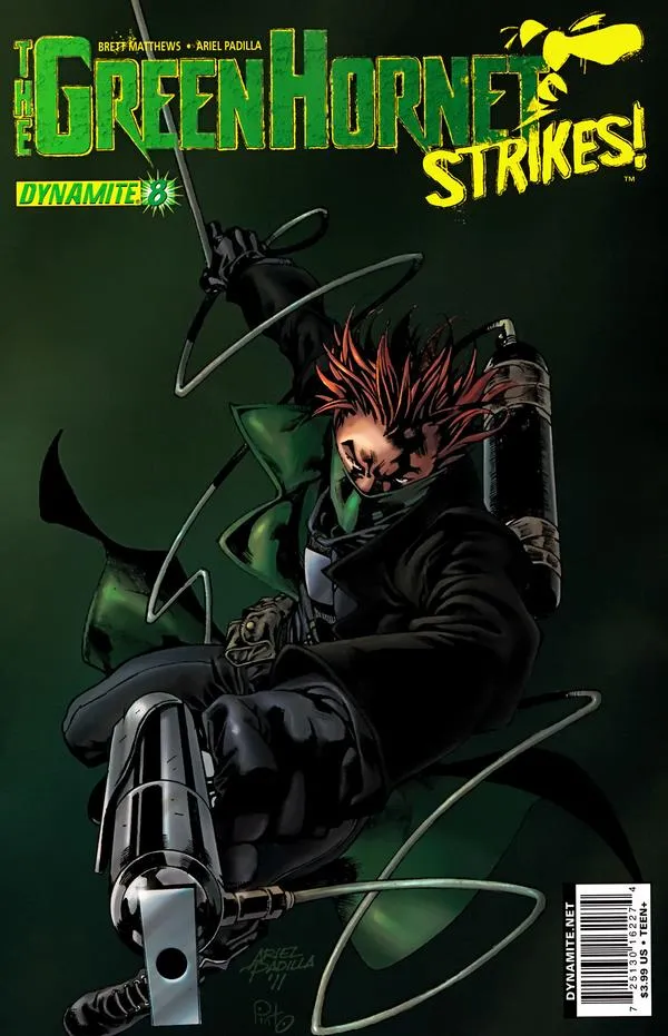 Cover of The Green Hornet Strikes! #8