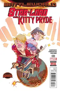 Cover of Star-Lord & Kitty Pryde #3