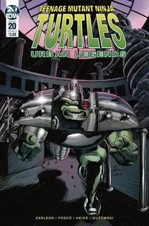 Cover of Teenage Mutant Ninja Turtles: Urban Legends #20