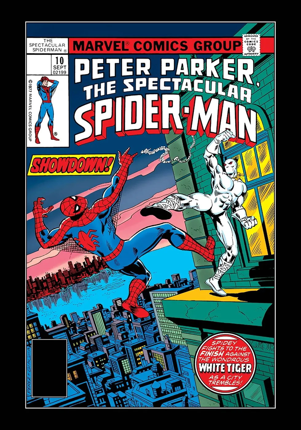 Cover of The Spectacular Spider-Man #10