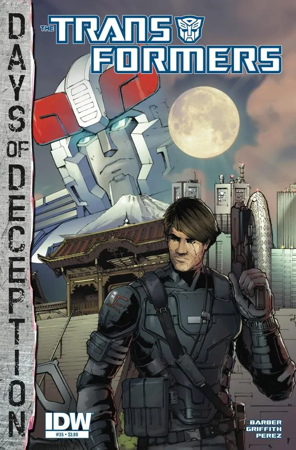 Cover of The Transformers #1