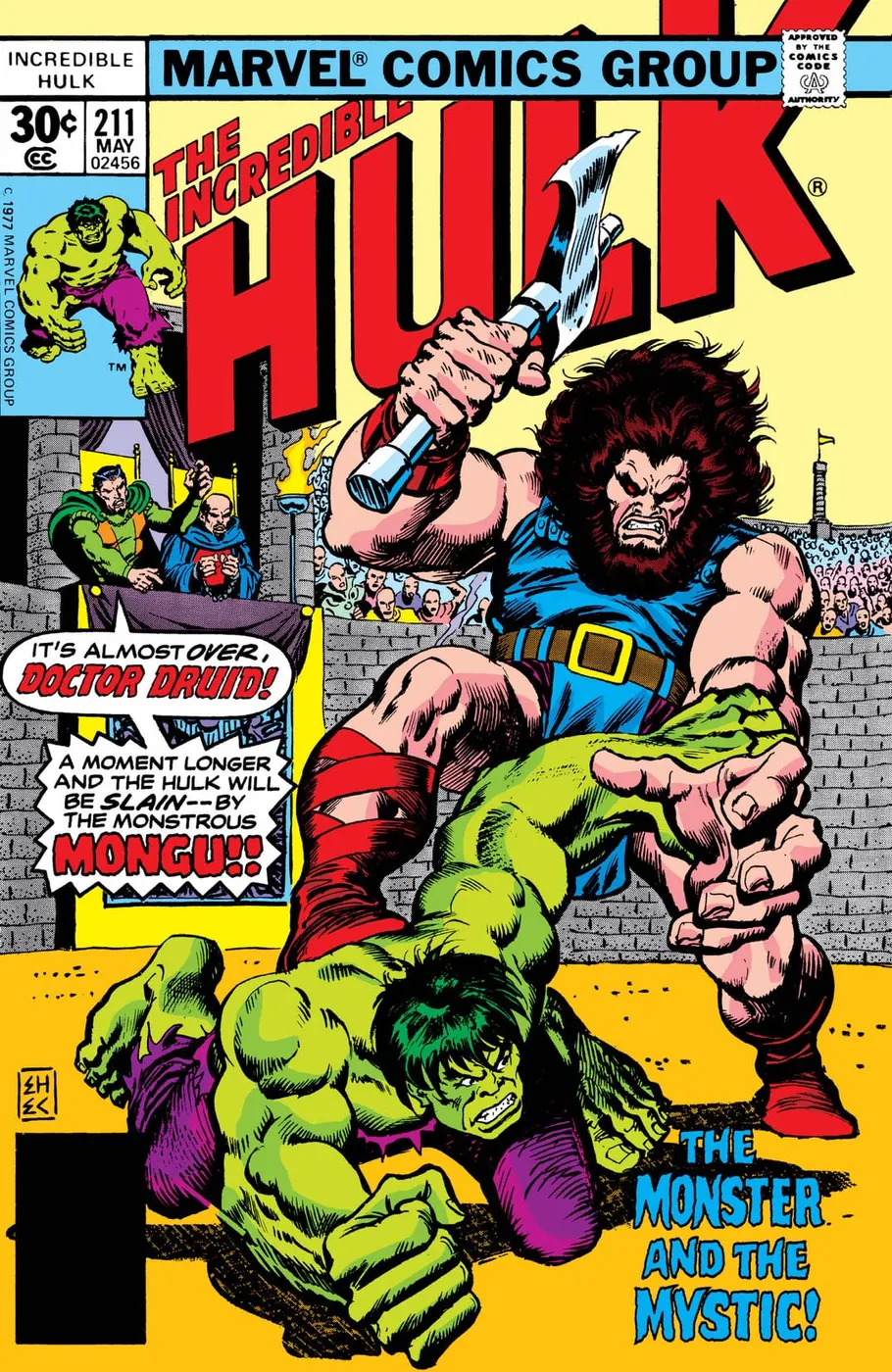 Cover of The Incredible Hulk #211