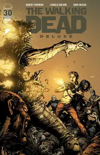 Cover of The Walking Dead Deluxe #34