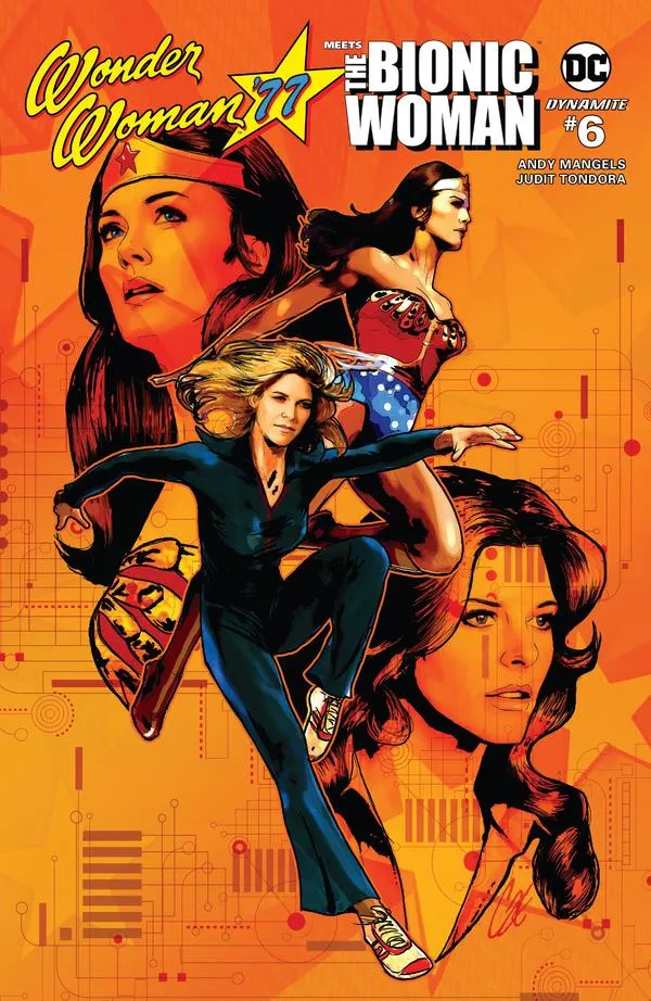 Cover of Wonder Woman '77 Meets the Bionic Woman #6
