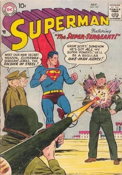 Cover of Superman #122