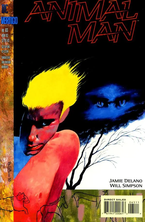Cover of Animal Man #65