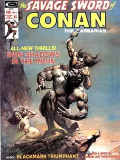 Cover of The Savage Sword of Conan #4