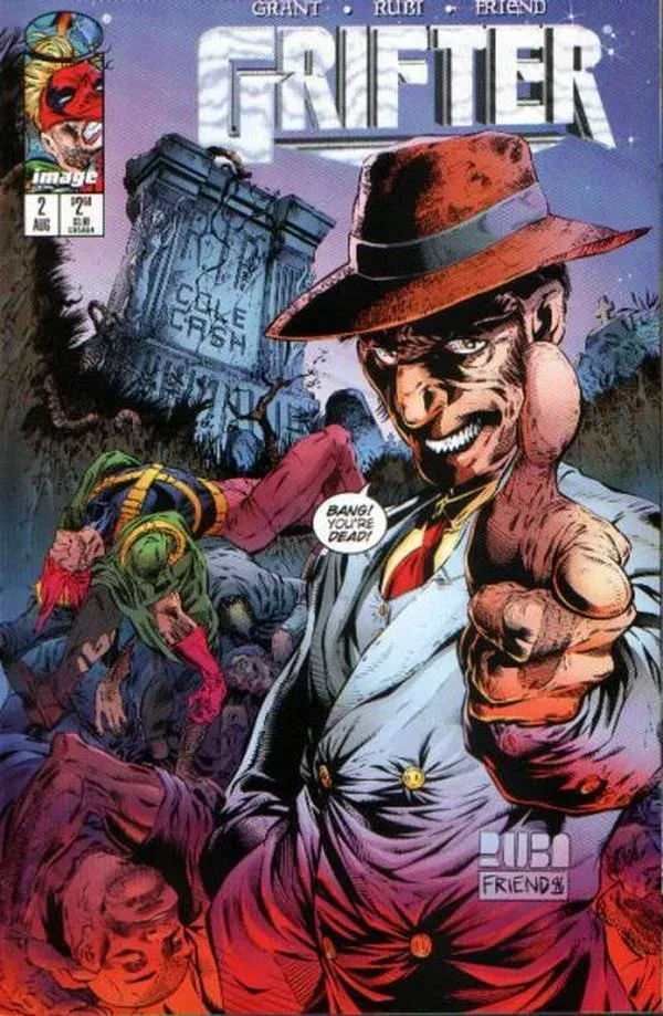 Cover of Grifter #2