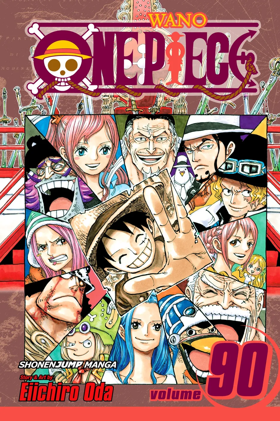 Cover of One Piece #90