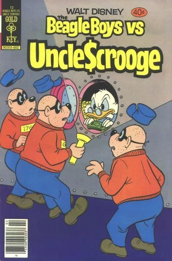 Cover of Walt Disney the Beagle Boys versus Uncle Scrooge #12