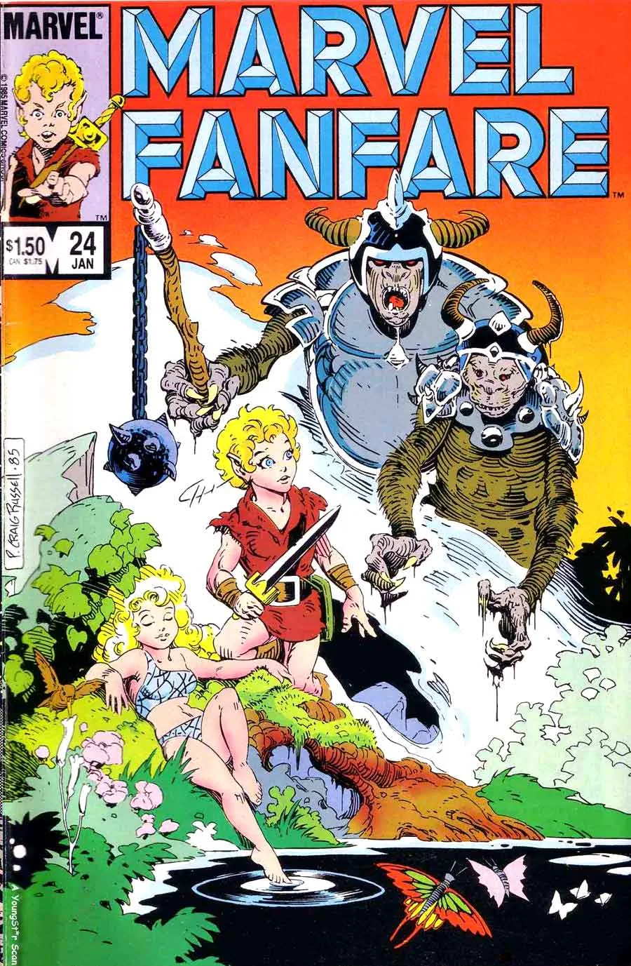 Cover of Marvel Fanfare #24