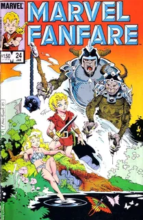 Cover of Marvel Fanfare #24