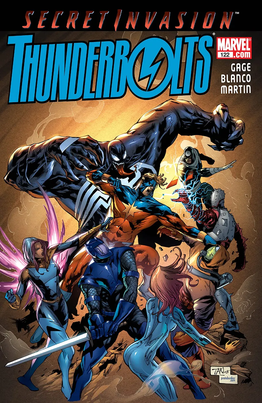 Cover of Thunderbolts #122