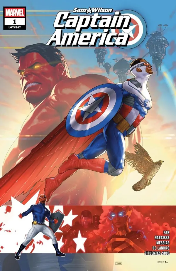 Cover of Sam Wilson: Captain America #1