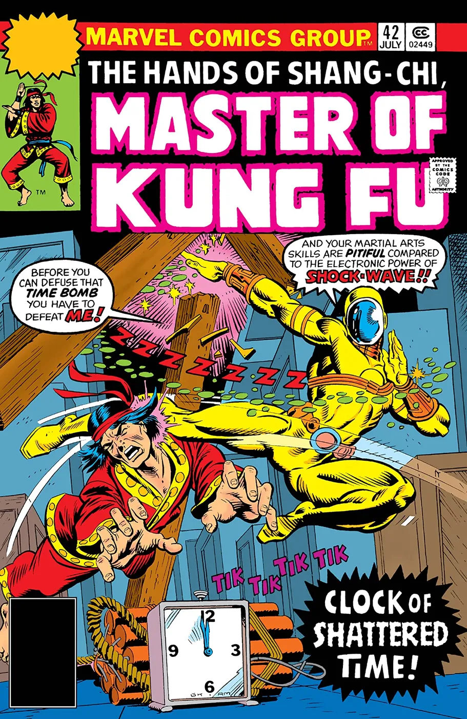 Cover of Master of Kung Fu #42