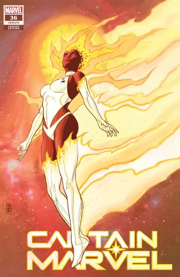Cover of Captain Marvel #36 (170)
