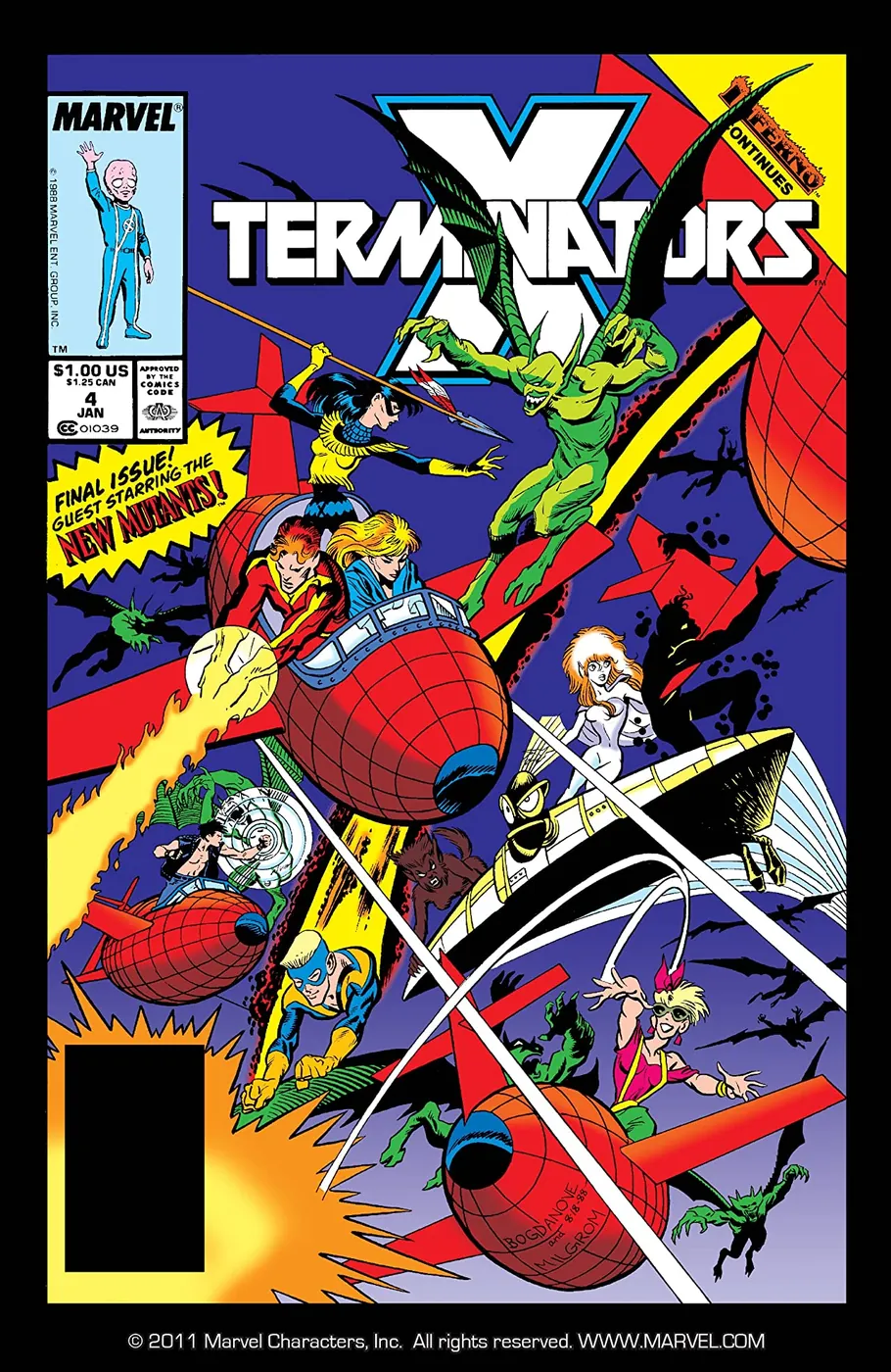 Cover of X-Terminators #4