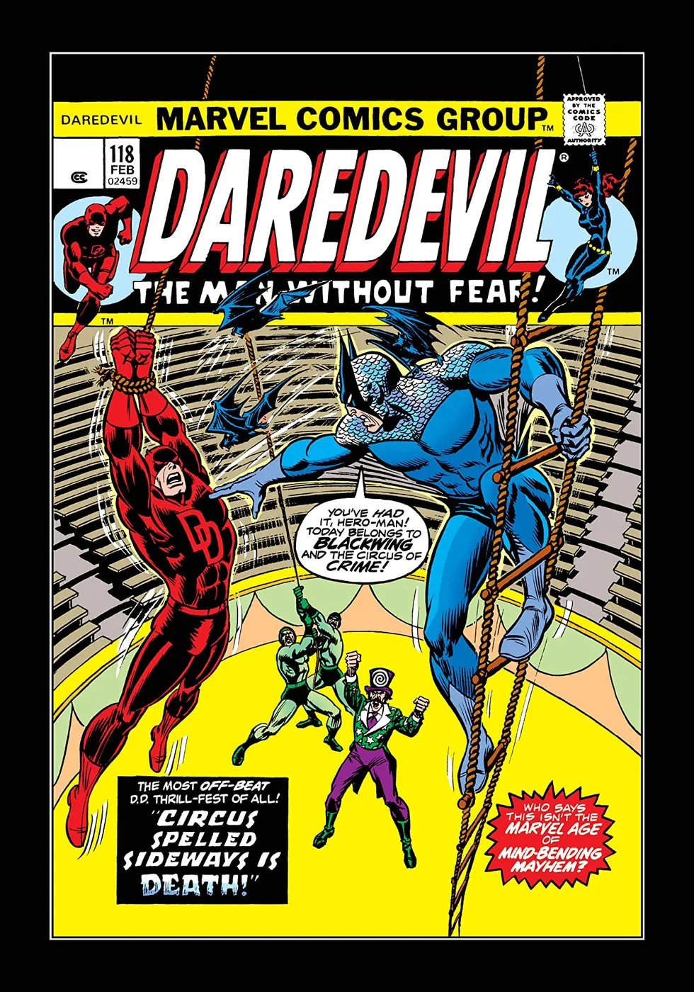 Cover of Daredevil #118