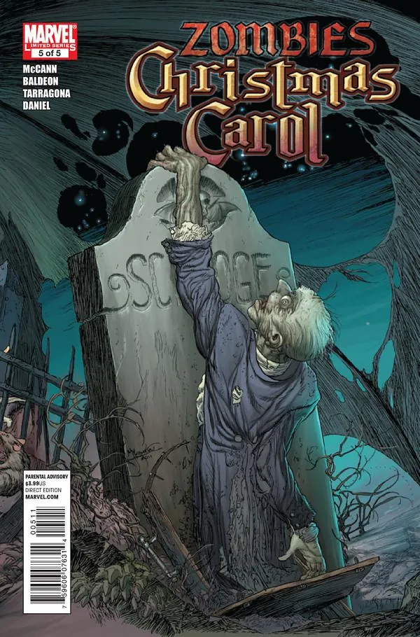 Cover of Marvel Zombies Christmas Carol #5