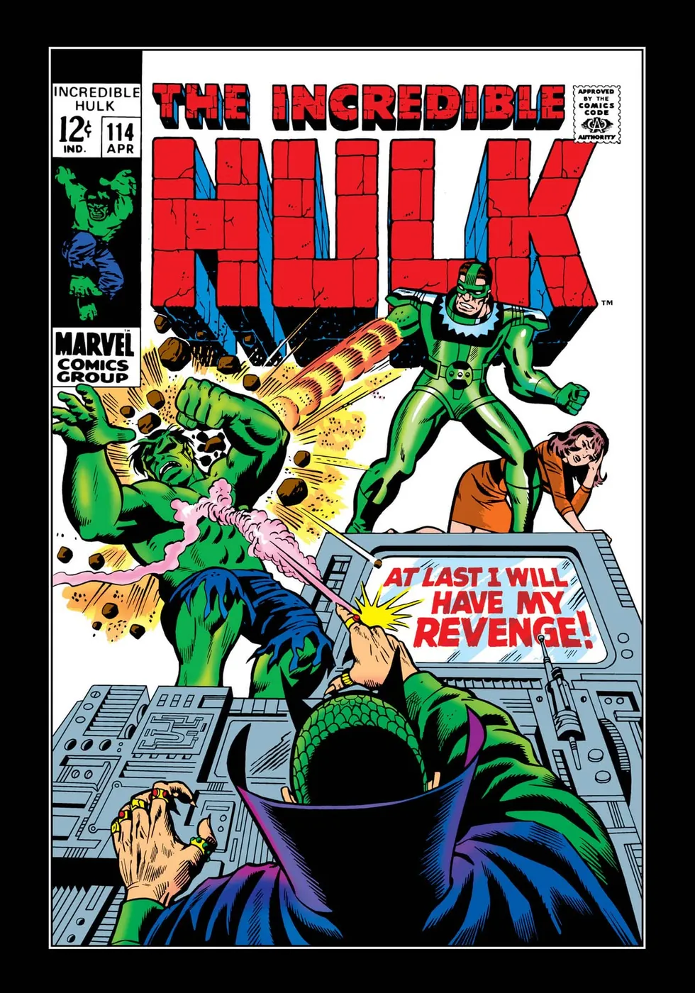 Cover of The Incredible Hulk #114