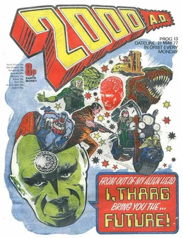 Cover of 2000 AD #13