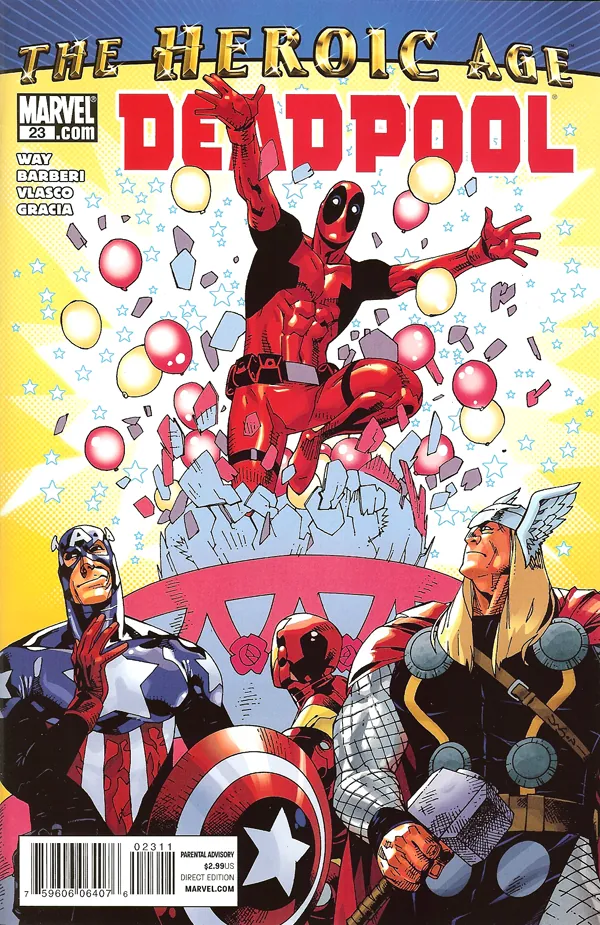 Cover of Deadpool #23