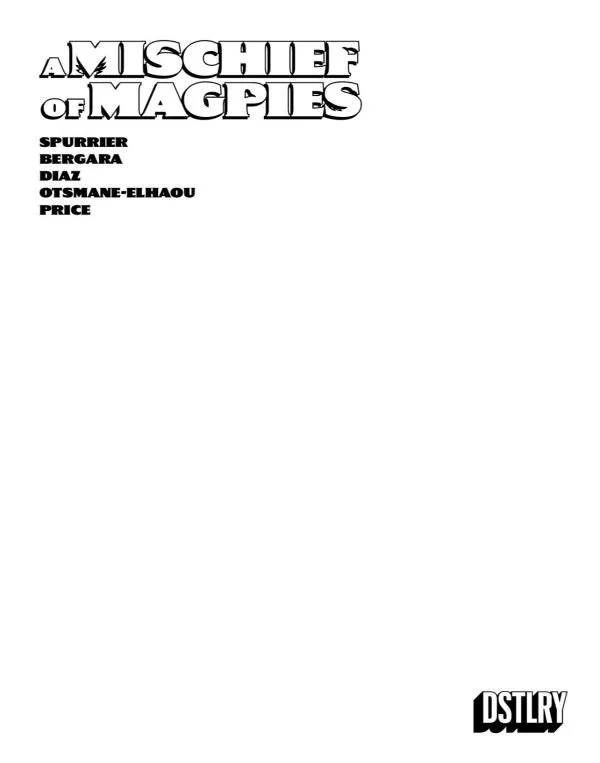 Cover of A Mischief of Magpies #1