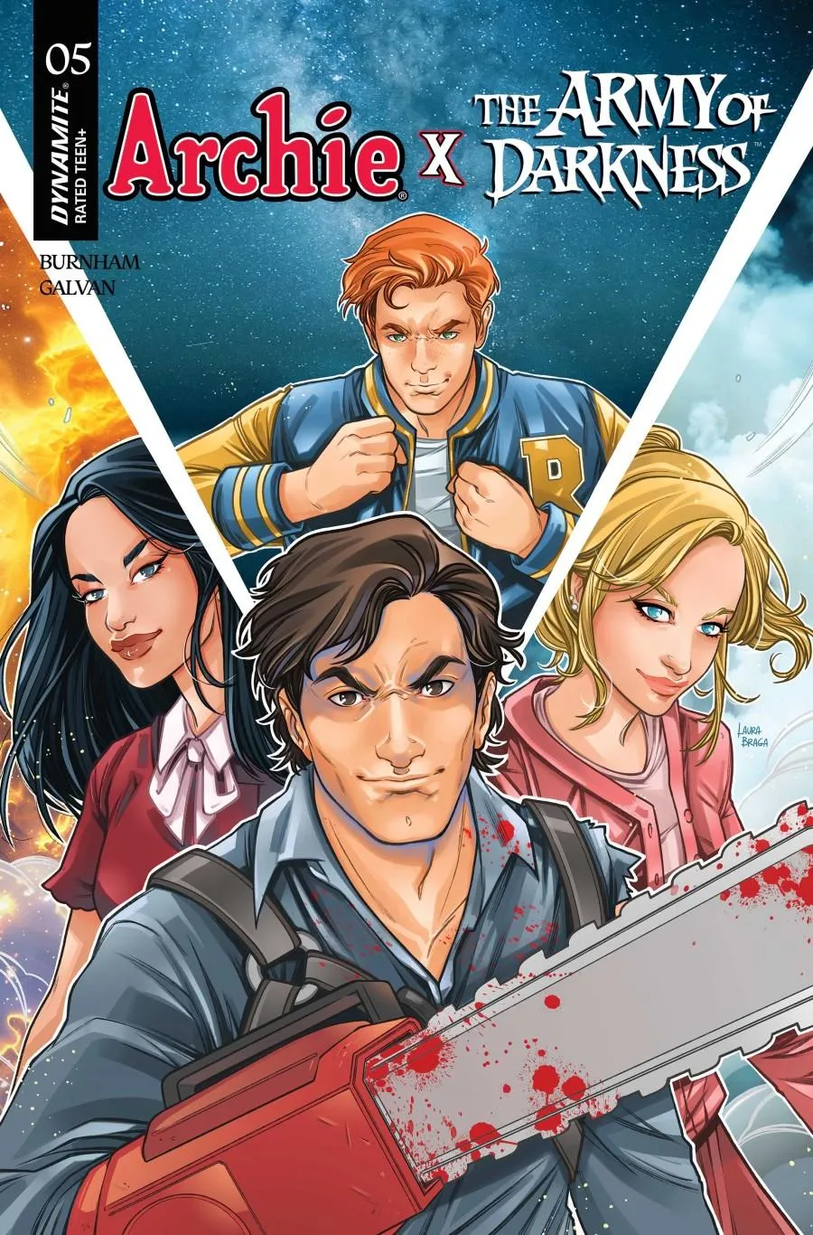 Cover of Archie x the Army of Darkness #5