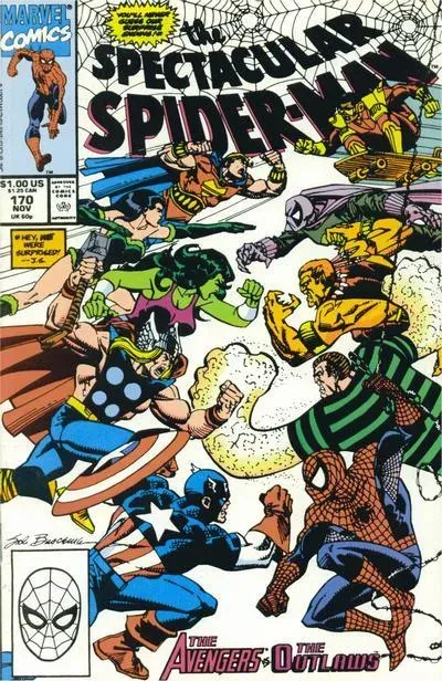 Cover of The Spectacular Spider-Man #170