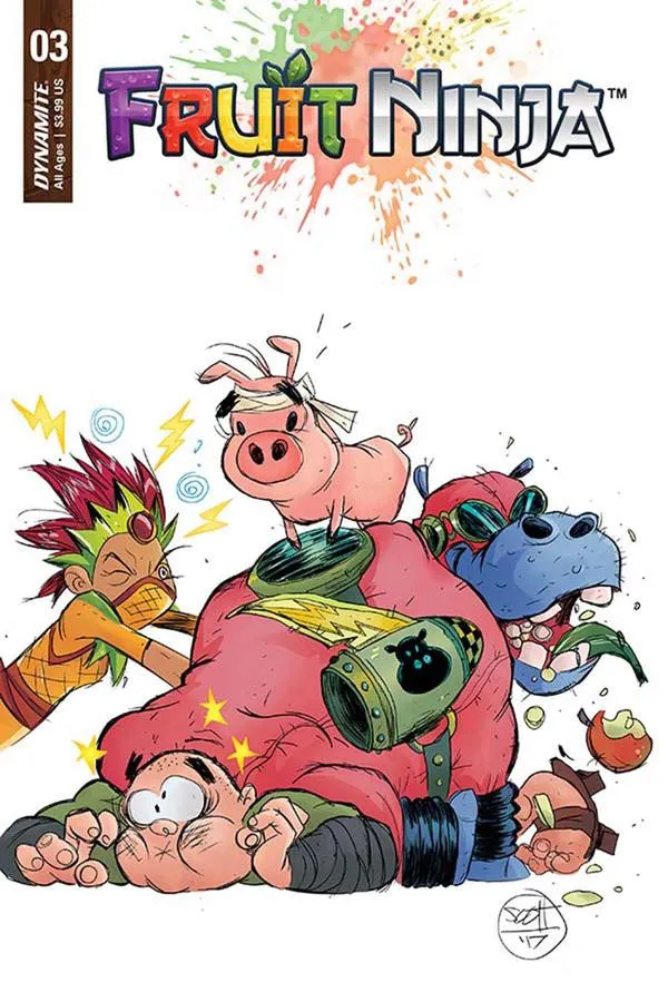 Cover of Fruit Ninja #3