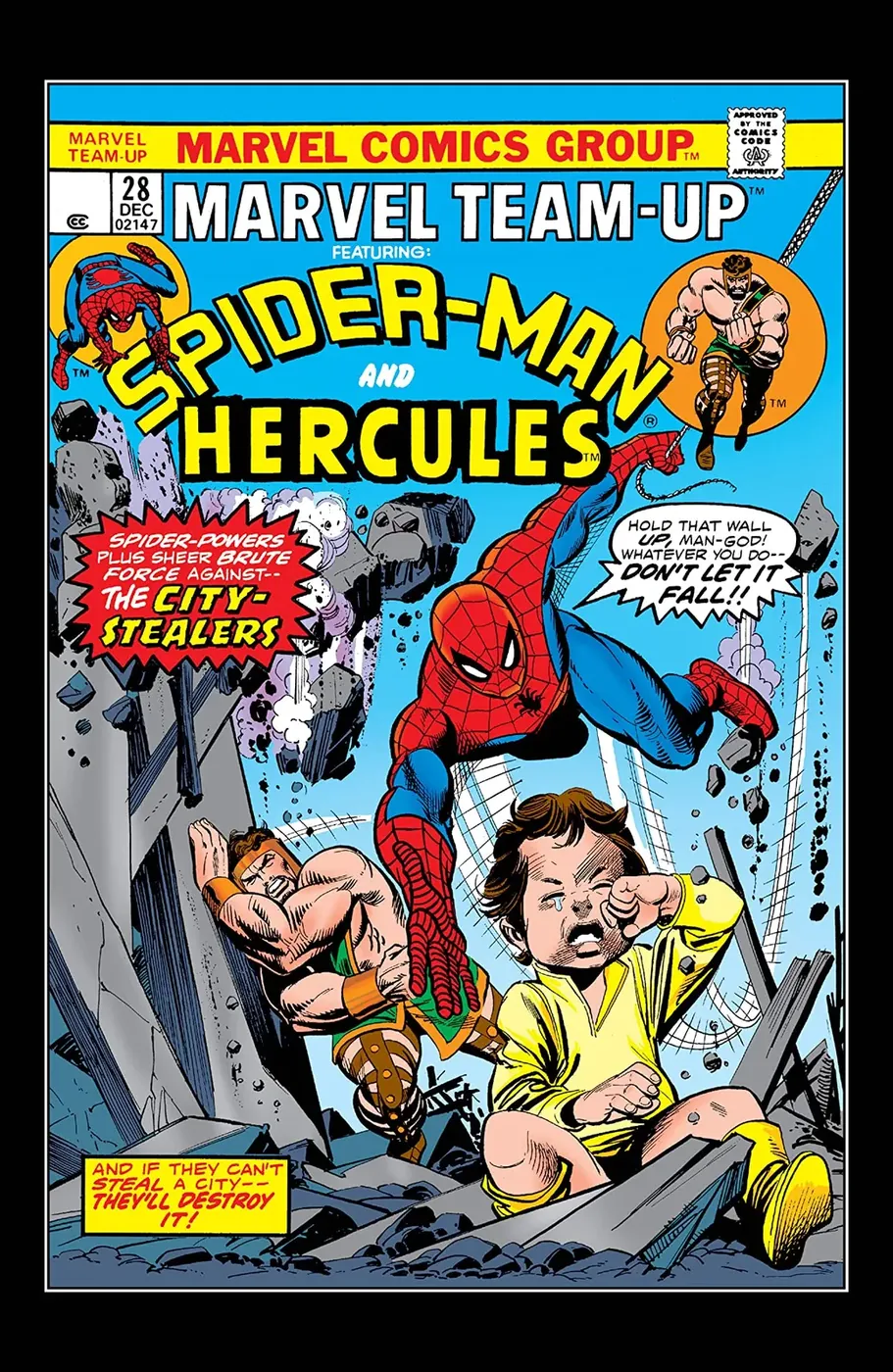 Cover of Marvel Team-Up #28