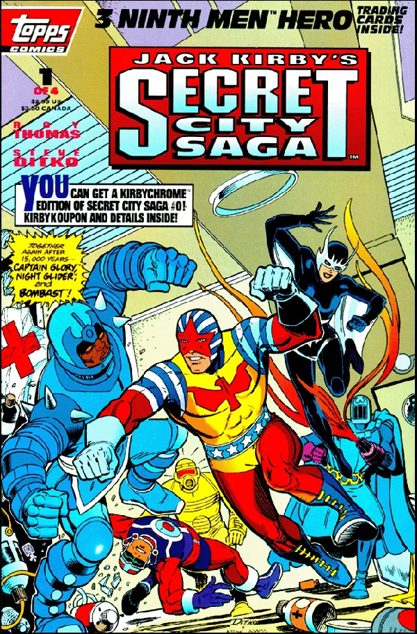 Cover of Jack Kirby's Secret City Saga #1