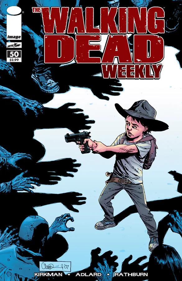 Cover of The Walking Dead Weekly #50