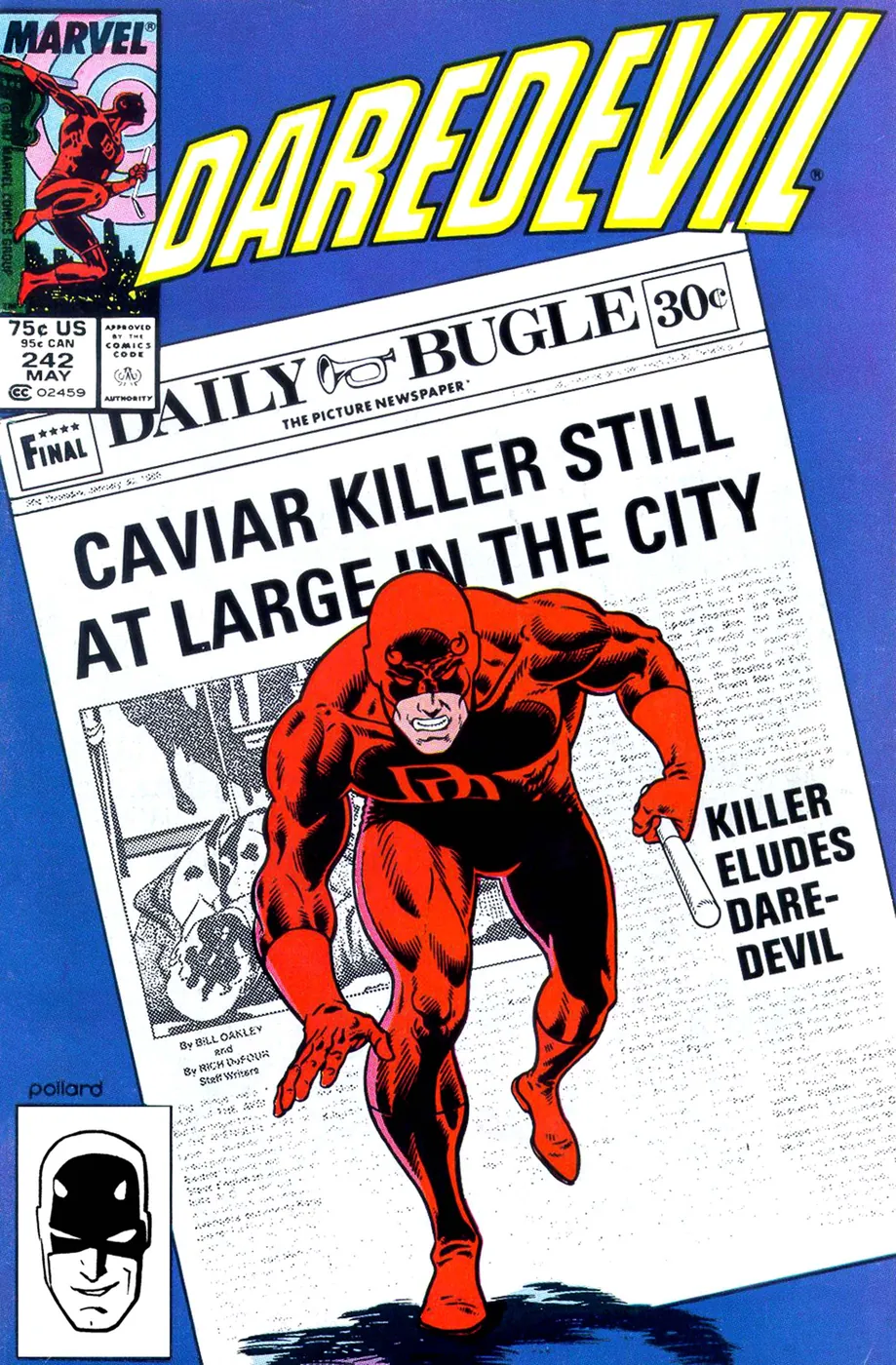 Cover of Daredevil #242