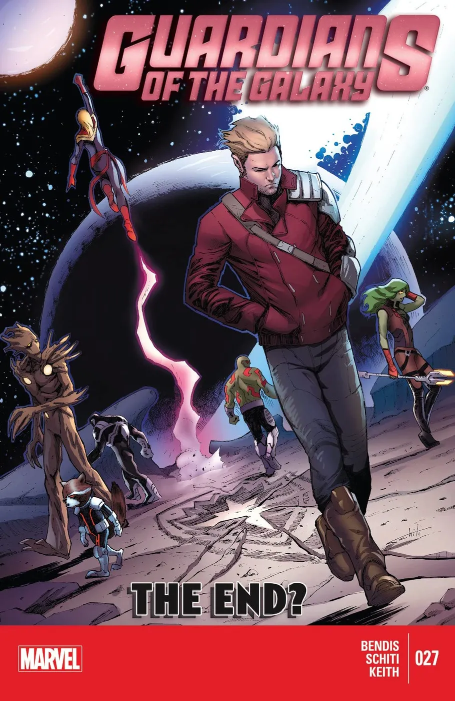 Cover of Guardians of the Galaxy #27