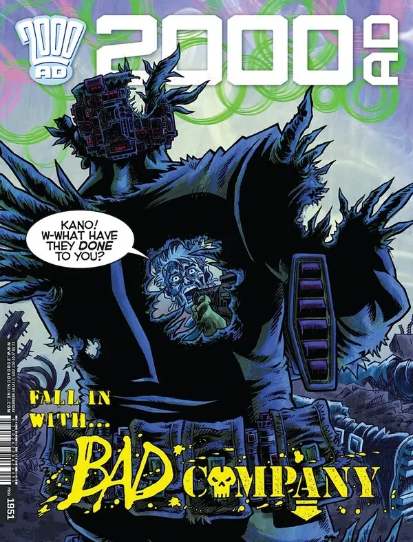Cover of 2000 AD #1951